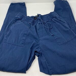 Women’s Banana Republic Blue Cargo Style Drawstring Pants Size 2